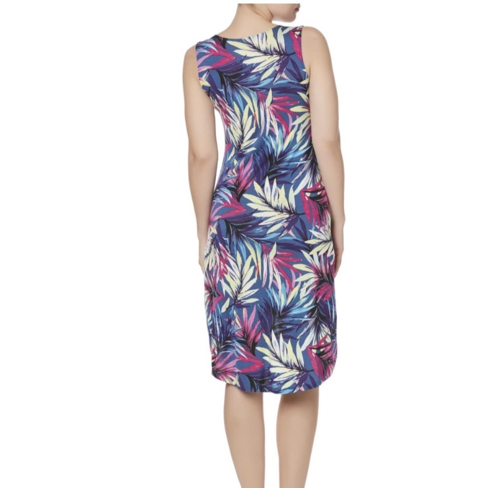tropical dress, size XL - Picture 2 of 2